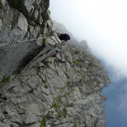 Klettersteig Brunwald 2009