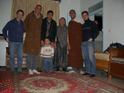 Bei Oalid´s Familie in Tunesien...