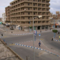 Mittelmeerstadt in Ägypten
