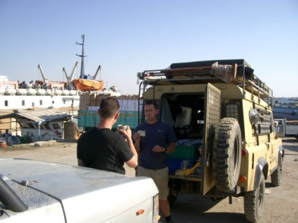 Dave aus England reist für 2 Wochen mit uns durch den Sudan