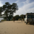 Nach 3 Tagen Wüstendurchquerung am Nil