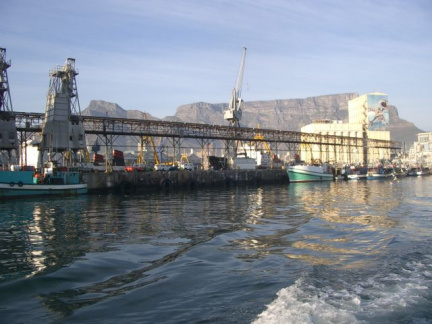 Hafen mit Tabelmountain