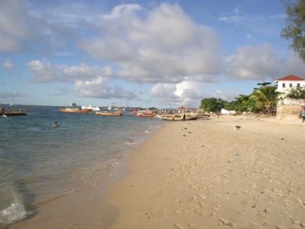 Strand auf Zanzibar