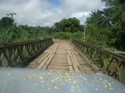 Brücke in Süd-Tanzania