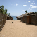Hütten in Malawi