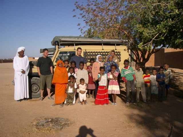 Erste Übernachtung im Sudan