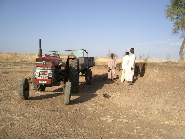 Bauern im Sudan