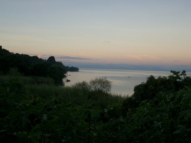 Backpacker am Lake Malawi