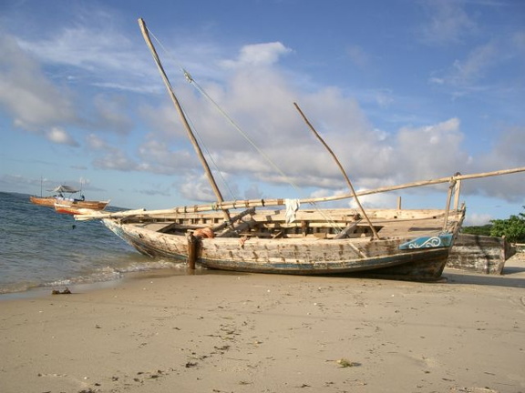 Fischerboot auf Zanzibar